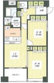 グラーサ東京イースト 12階 間取り図