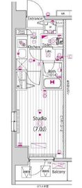 ガーラ・リバースクエア横濱南 9階 間取り図