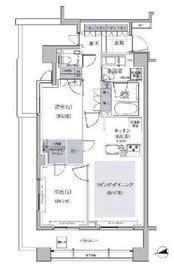 グランドメゾン等々力レジデンス 4階 間取り図