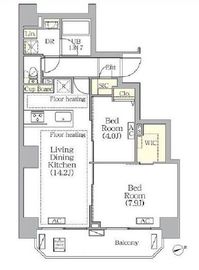BRICK RESIDENCE 南青山 203 間取り図