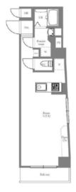 アルス市ヶ谷薬王寺 3階 間取り図