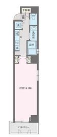 オーキッドレジデンス秋葉原 1301 間取り図