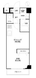 フェニックス新横濱クアトロ 8階 間取り図