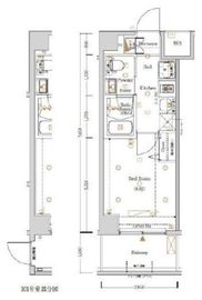 Log横浜伊勢町 (ログ横浜伊勢町) 4階 間取り図