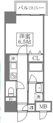 ピグナ文京千石 802 間取り図