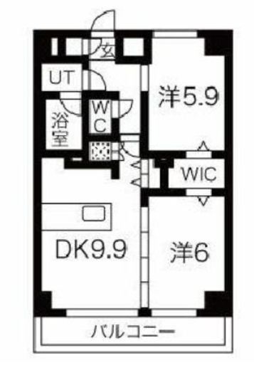 エルフォルテ東日暮里 510 間取り図