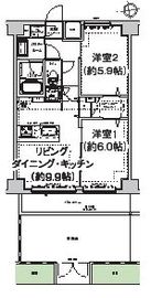 エルフォルテ東日暮里 101 間取り図