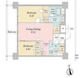 LiveCasa西台 (ライブカーサ西台) 802 間取り図