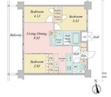 LiveCasa西台 (ライブカーサ西台) 902 間取り図