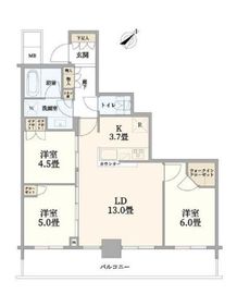 リヴァリエ 17階 間取り図