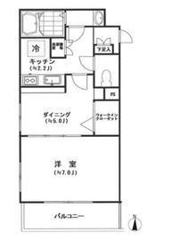 セレーネ自由が丘 302 間取り図