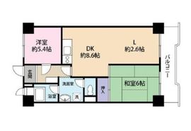 光シャンブル品川東八ツ山公園 8階 間取り図