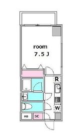 グランジット大森 803 間取り図