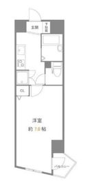 ステージファースト三軒茶屋アジールコート 8階 間取り図