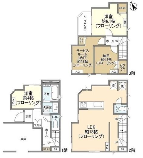 Kolet妙蓮寺 (コレット妙蓮寺)#03 #03 間取り図