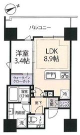 シャリエ赤羽ファースト 4階 間取り図