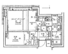 小田急コアロード目白西坂 1階 間取り図