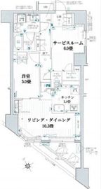 パレステージ藤沢シャインコート 7階 間取り図