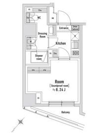 TRACK八丁堀 301 間取り図