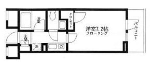 ファミールグランスイートTHE赤坂 4階 間取り図