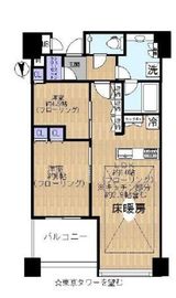 白金ザ・スカイ 25階 間取り図