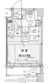 レガリス品川南大井パークサイド 8階 間取り図