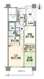ファミールグラン高井戸デュープレックス 4階 間取り図