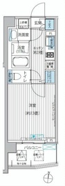カスタリア目黒平町 303 間取り図