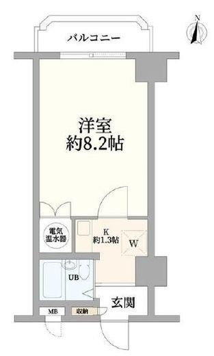 飯倉ヒルズ 4階 間取り図