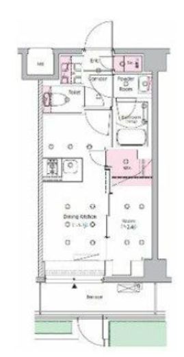 SYFORME NISHISUGAMO (シーフォルム西巣鴨) 1階 間取り図