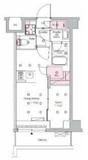 SYFORME NISHISUGAMO (シーフォルム西巣鴨) 3階 間取り図