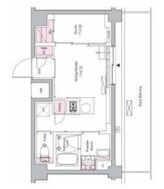 SYFORME NISHISUGAMO (シーフォルム西巣鴨) 4階 間取り図