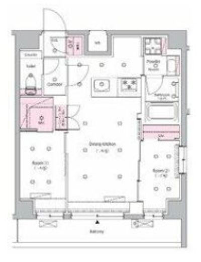 SYFORME NISHISUGAMO (シーフォルム西巣鴨) 3階 間取り図