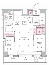 SYFORME NISHISUGAMO (シーフォルム西巣鴨) 3階 間取り図