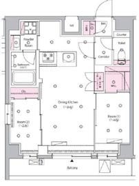 SYFORME NISHISUGAMO (シーフォルム西巣鴨) 5階 間取り図