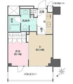 ザ・パークワンズ三軒茶屋 3階 間取り図