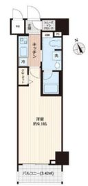 ヴォーガコルテ御徒町 2階 間取り図