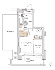 ブランシエスタ西馬込 601 間取り図