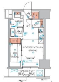 (仮称) 巣鴨山手インサイドレジデンス 402 間取り図