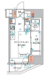 (仮称) 巣鴨山手インサイドレジデンス 804 間取り図