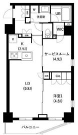 ザ・レジデンス三ノ輪2 201 間取り図