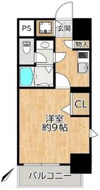 メゾン・ド・ヴィレ日本橋浜町 6階 間取り図