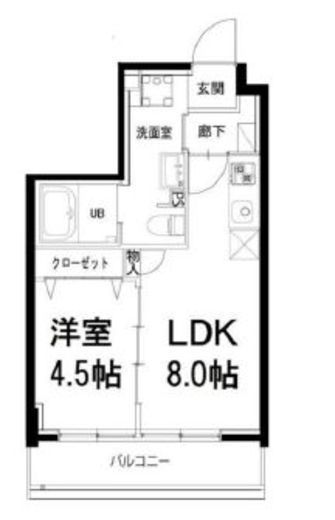 ミナモ浅草橋 602 間取り図