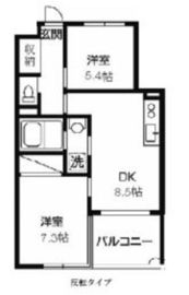 コスモプレイス赤羽2 303 間取り図