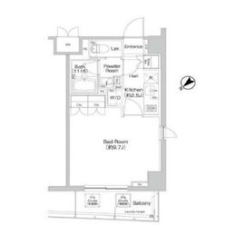 パークフロント淡路町 205 間取り図