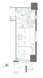 ZOOM川崎EAST 3階 間取り図