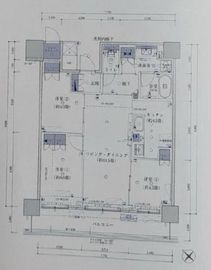 リヴァリエ 13階 間取り図