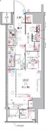 クレヴィスタ横浜関内 10階 間取り図