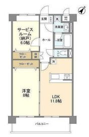 サンハイム戸塚 402 間取り図