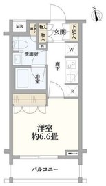 BELISTA品川中延 2階 間取り図